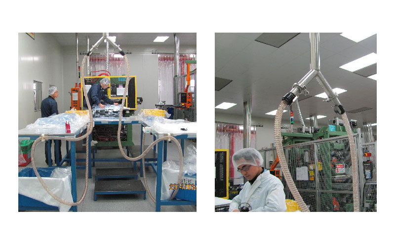 製藥車間在線吸(xī)塵器